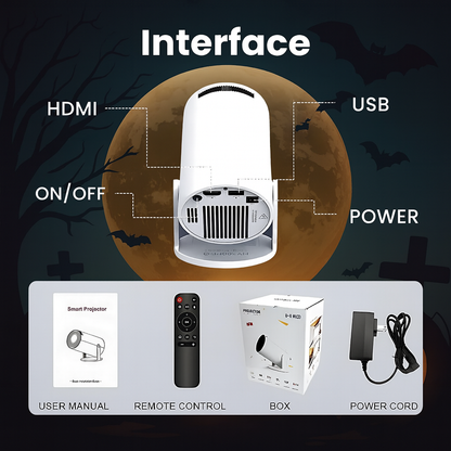 HolidayBeam™ Portable Projector